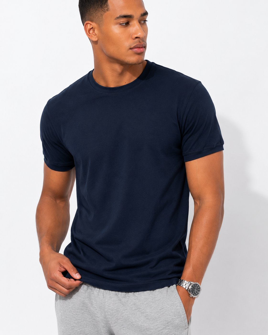 Navy Tee