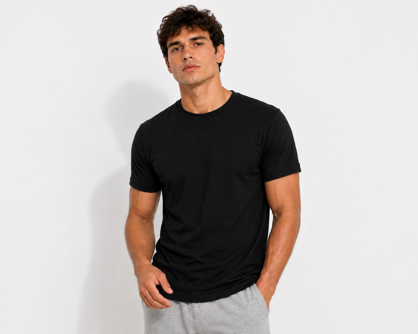 Black tee