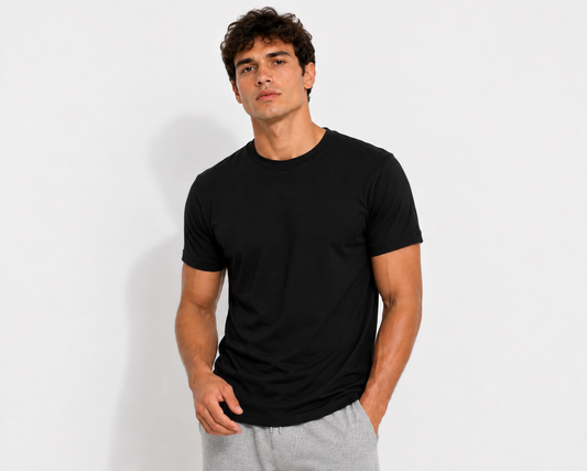 Black tee