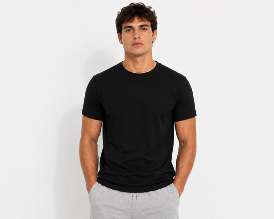 Black tee