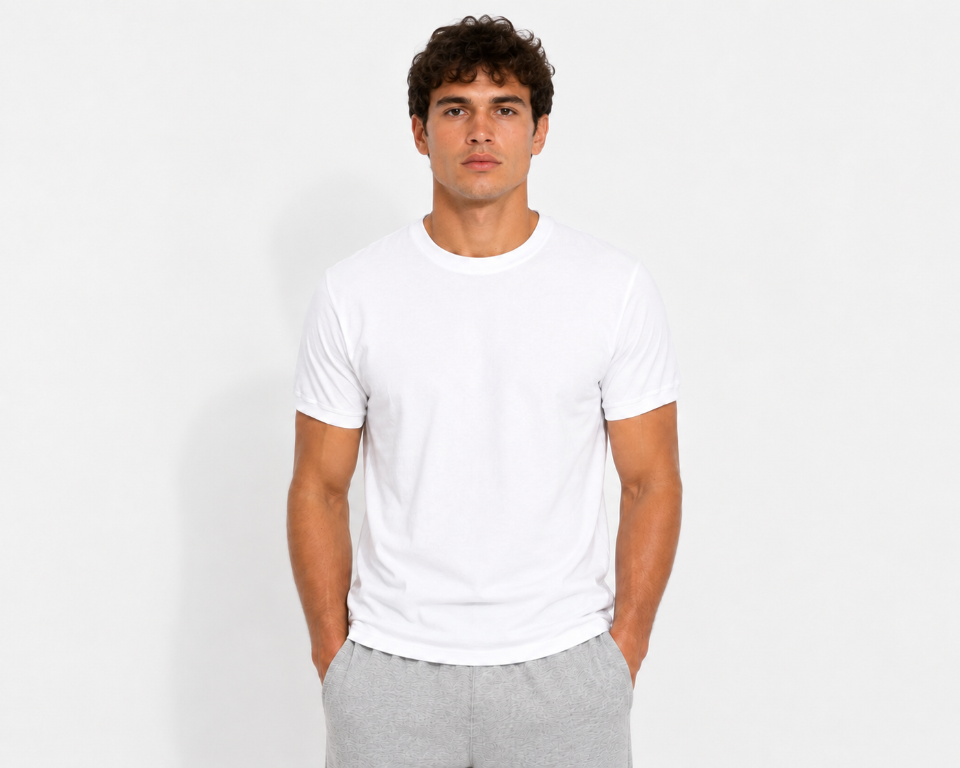 White tee