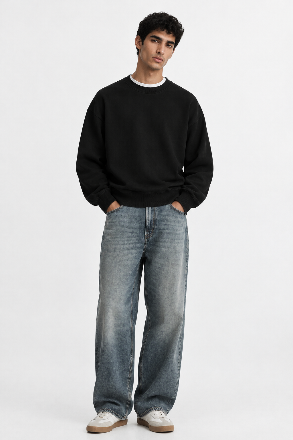 Boxy sweatshirt