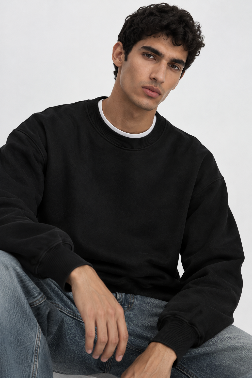 Boxy sweatshirt