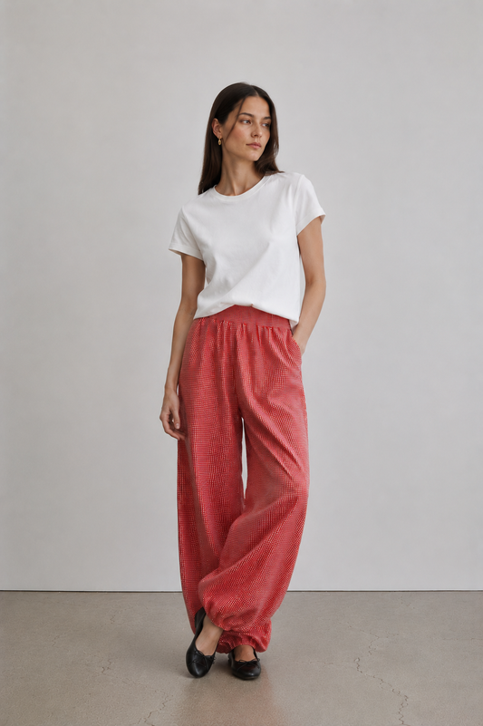 Cherry Balloon Pants