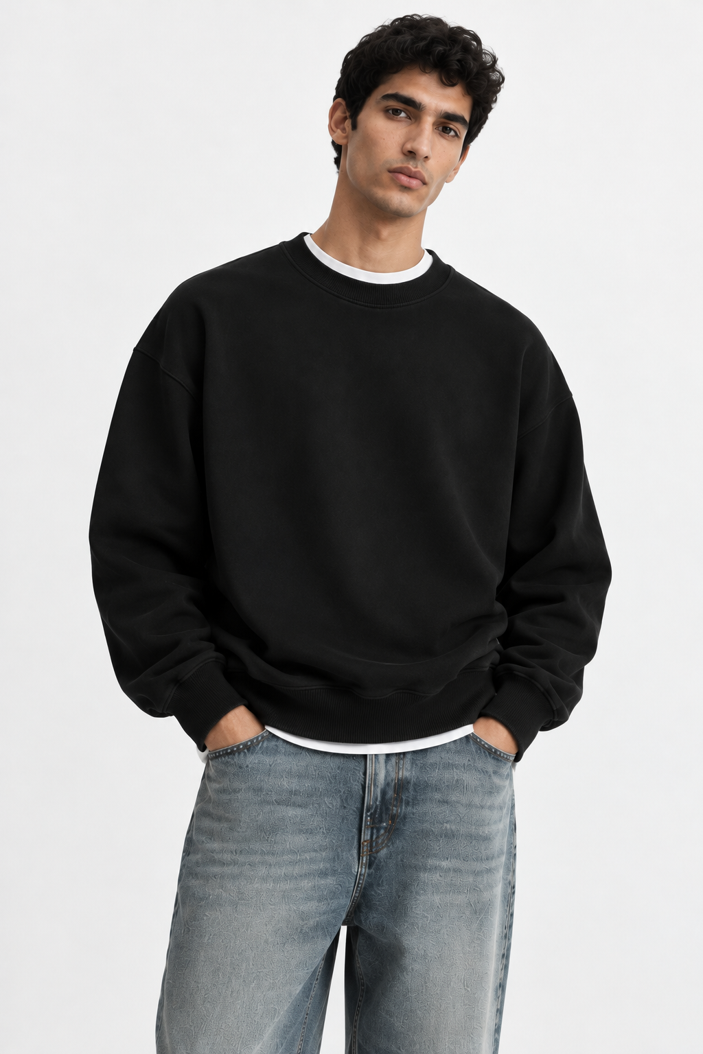Boxy sweatshirt