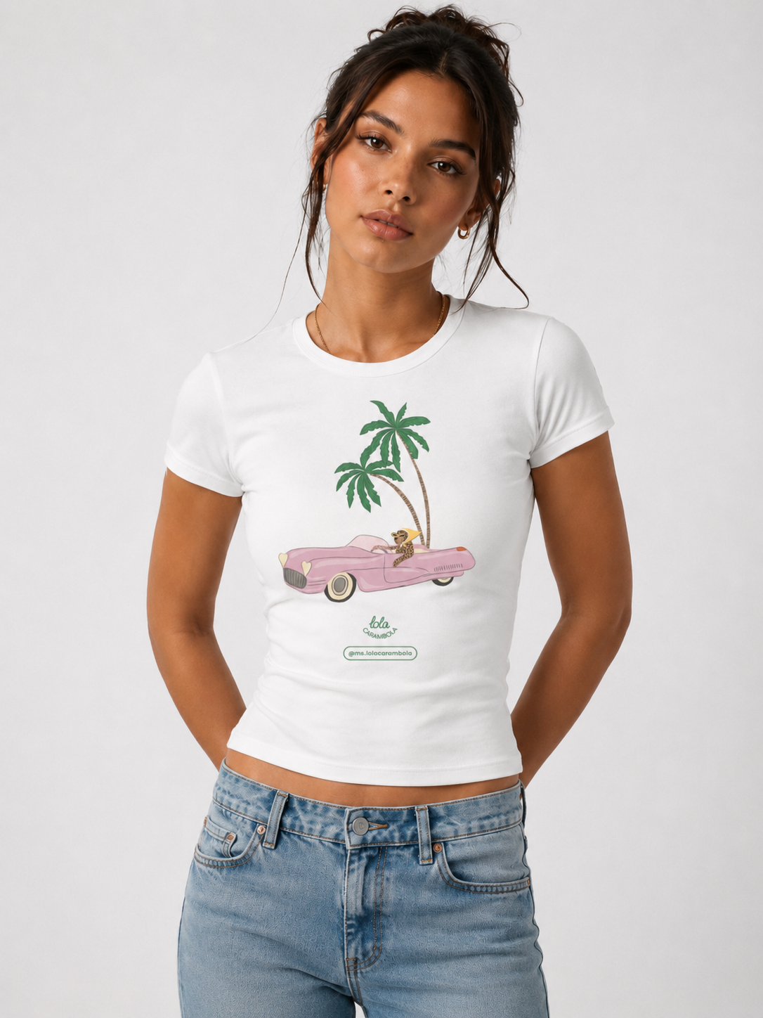 Short Sleeve printed top