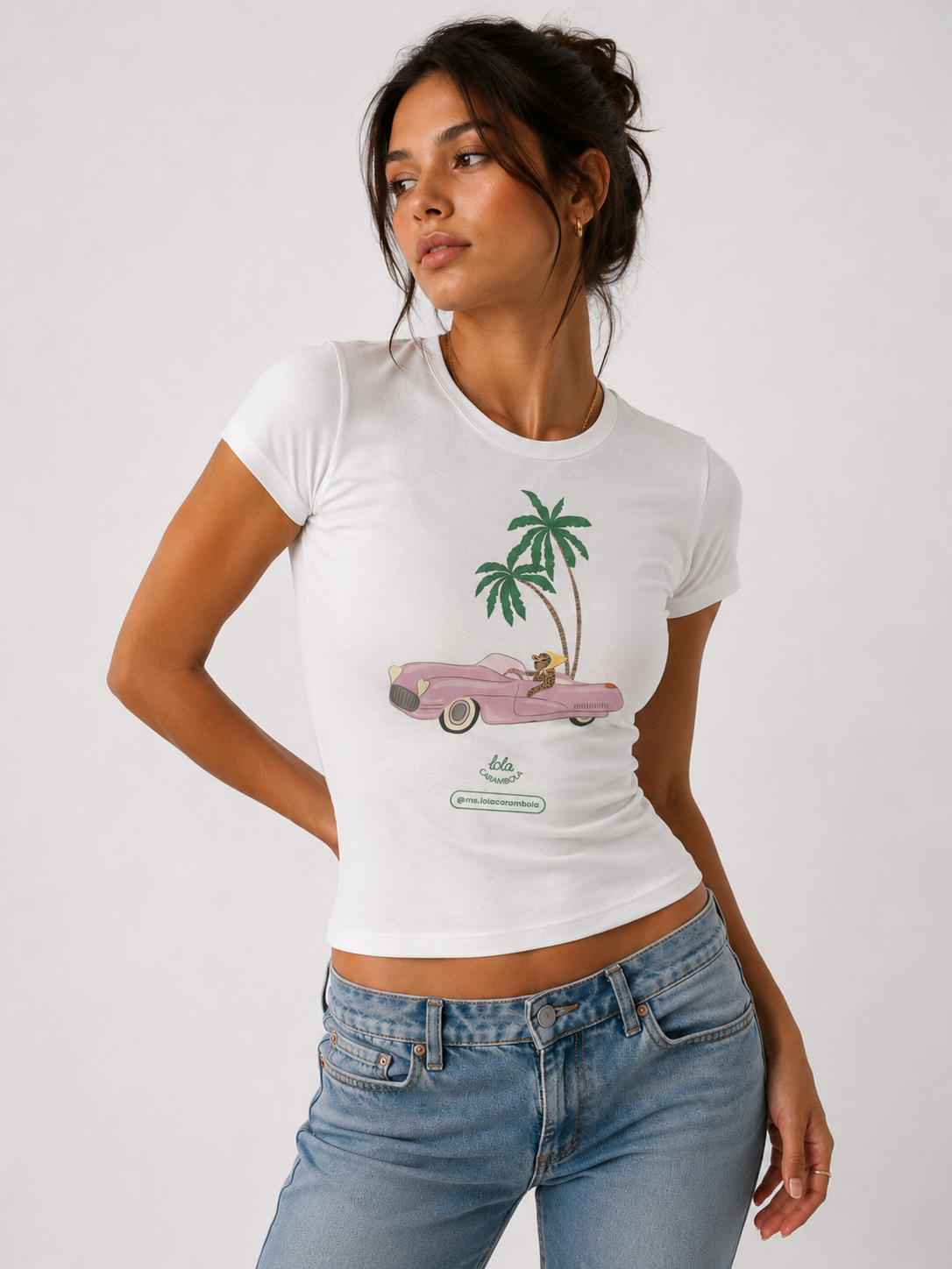 Short Sleeve printed top